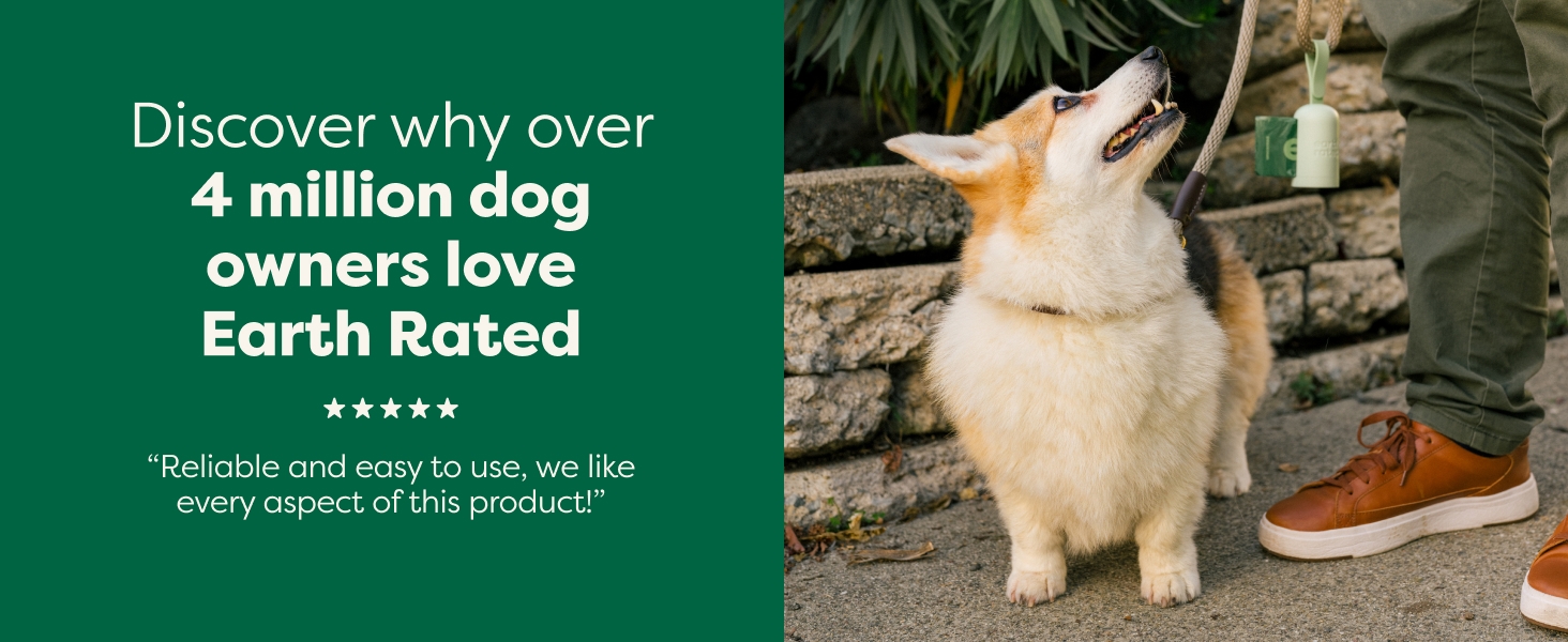 discover why 4 million dog owners love Earth Rated